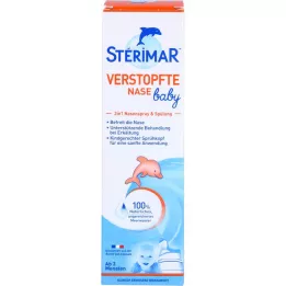 STERIMAR Nässpray för nästäppa hos spädbarn från 3 månader, 100 ml