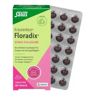 Floradix järnfolsyratabletter, 84 st Floradix järnfolsyratabletter, 84 st