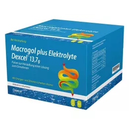 MACROGOL plus Elektrolyter Dexcel 13,7 g PLE, 50 st
