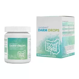 LACTOBACT DARM DROPS Tuggtabletter, 60 st