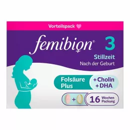 FEMIBION 3 Kombinationsförpackning för amning, 2X112 st