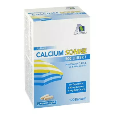 CALCIUM SONNE 500 kapslar, 120 st CALCIUM SONNE 500 kapslar, 120 st