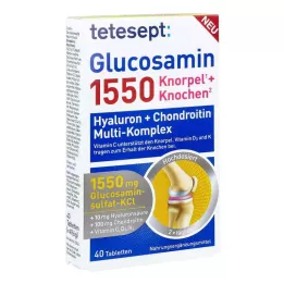 TETESEPT Glukosamin 1550 filmdragerade tabletter, 40 st