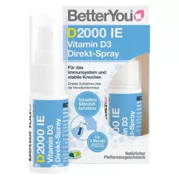 BETTERYOU 2000 I.U. vitamin D3 direkt spray, 15 ml