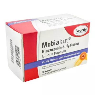 Mobiakut Glucosamine & Hyaluronic Ledkapslar, 90 st Mobiakut Glucosamine & Hyaluronic Ledkapslar, 90 st