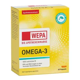 WEPA Omega-3-kapslar, 60 kapslar