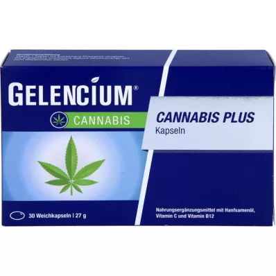 GELENCIUM Cannabis Plus Kapslar, 30 Kapslar