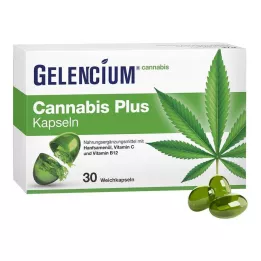 GELENCIUM Cannabis Plus Kapslar, 30 Kapslar