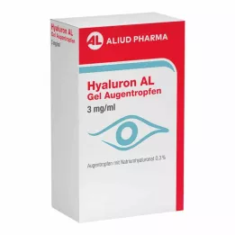 HYALURON AL Gel ögondroppar 3 mg/ml, 2X10 ml