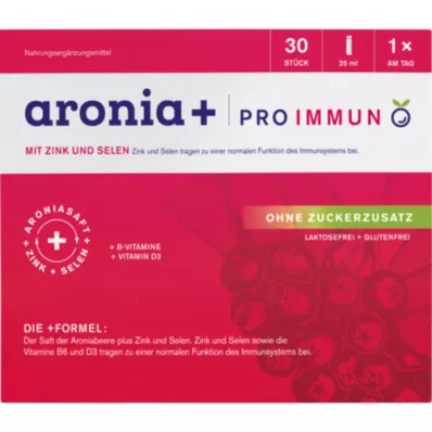 ARONIA+ PRO IMMUN Drickampuller, 30X25 ml