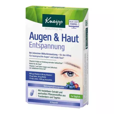 Kneipp Eyes &amp; Hudavslappningskapslar (30 stycken)
