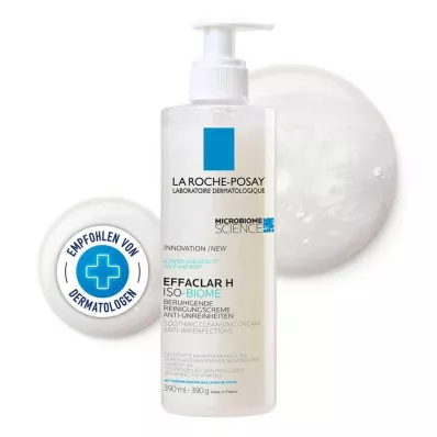 La Roche Posay Effaclar H Iso-Biome rengöringskräm, 390 ml La Roche Posay Effaclar H Iso-Biome rengöringskräm, 390 ml