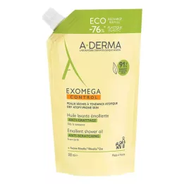 A-DERMA EXOMEGA CONTROL Refill för duscholja, 500 ml
