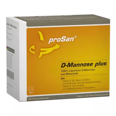 PROSAN D-mannos plus pulver, 30 g PROSAN D-mannos plus pulver, 30 g