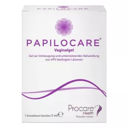 PAPILOCARE Vaginalgel, 7X5 ml