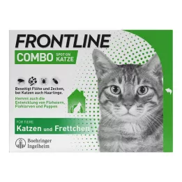 FRONTLINE Combo Spot på förberedelse för katthud, 6 st
