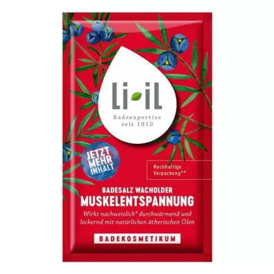 LI-IL Enbärsbadsalt muskelavslappning, 80 g LI-IL Enbärsbadsalt muskelavslappning, 80 g