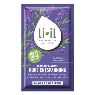 LI-IL Badsalt lavendel lugn + avslappning, 80 g