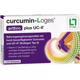 CURCUMIN-LOGES arthro plus UC-II kapslar, 60 st