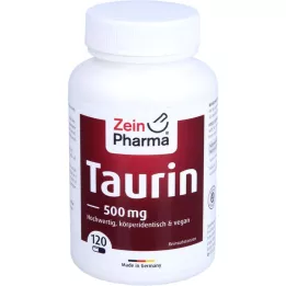 TAURIN 500 mg kapslar, 120 st