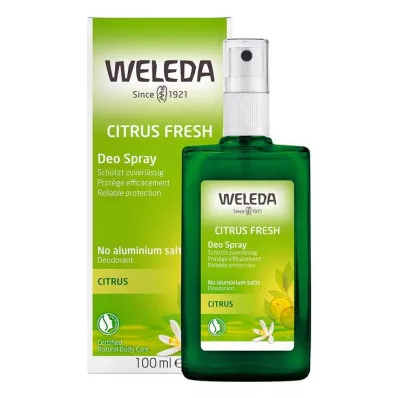 Weleda Citrus Fresh Deodorant Spray, 100 ml Weleda Citrus Fresh Deodorant Spray, 100 ml