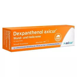DEXPANTHENOL axicur sår- och läkningskräm 50 mg/g, 100 g