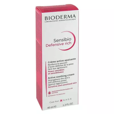 Bioderma Sensibio Defensiv rik tub, 40 ml