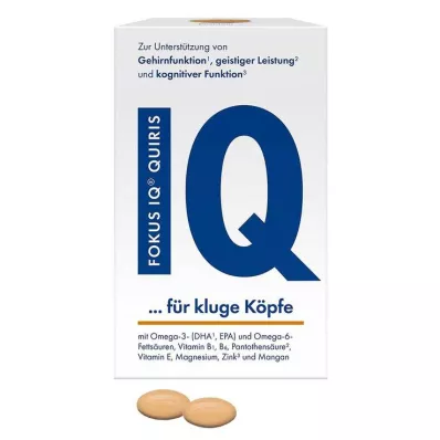 Focus IQ Quiris mjuka kapslar, 120 st Focus IQ Quiris mjuka kapslar, 120 st