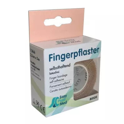 UM Easyplast fingergips egentillverkat 2,5 cmx5 m beige, 1 st UM Easyplast fingergips egentillverkat 2,5 cmx5 m beige, 1 st