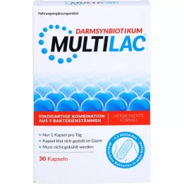 MULTILAC Intestinal Synbiotic enteriska kapslar, 30 st