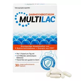 MULTILAC Intestinal Synbiotic enteriska kapslar, 30 st