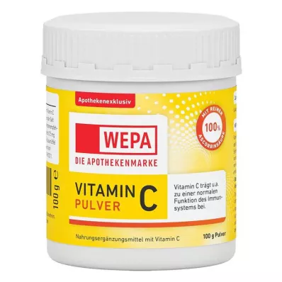 WEPA C-vitaminpulver i burk, 100 g