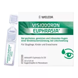 VISIODORON Euphrasia ögondroppar, 10X0,4 ml