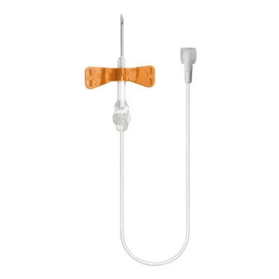 Venofix Safety ven point.25 G 0,5x19mm 30cm orange, 1 st