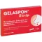 GELASPON Remsa 1x1x4 cm gelatin svamp, 4 st