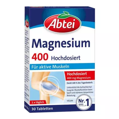 ABTEI Magnesium 400 högdos tabletter, 30 st ABTEI Magnesium 400 högdos tabletter, 30 st