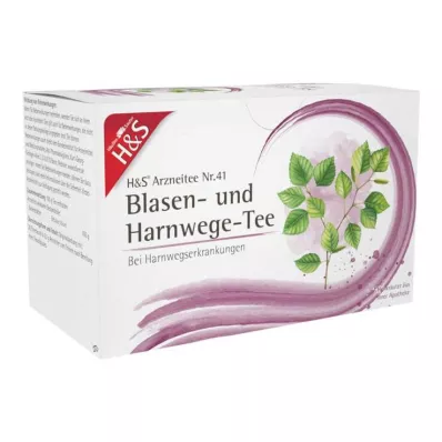 H&S® Tefilterpåsar för urinblåsa och urinvägar, 20X2 g H&S® Tefilterpåsar för urinblåsa och urinvägar, 20X2 g