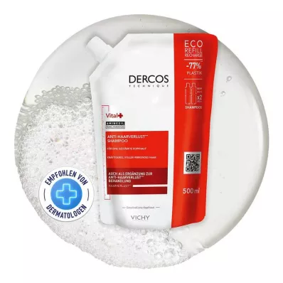 VICHY DERCOS Vital Shampoo+påfyllnadsförpackning, 500 ml VICHY DERCOS Vital Shampoo+påfyllnadsförpackning, 500 ml