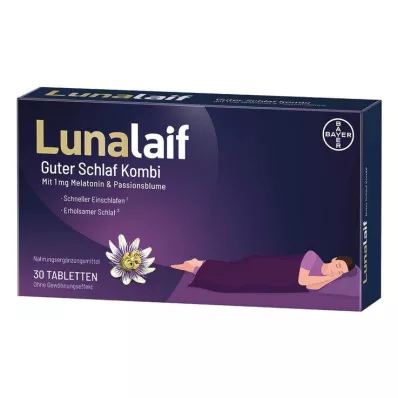 LUNALAIF Good Sleep Kombitabletter, 30 st