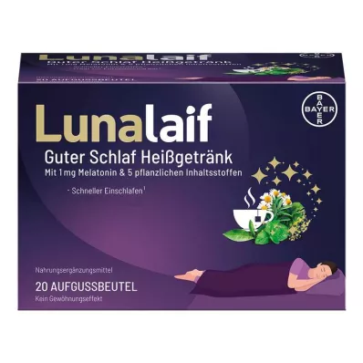 Lunalaif Good Sleep Hot Drink Bags, 20 st Lunalaif Good Sleep Hot Drink Bags, 20 st