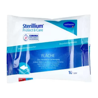 Sterillium Protect &amp; Desinficerande våtservetter (10 stycken)