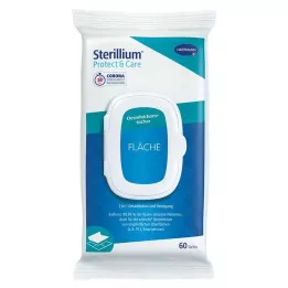 STERILLIUM Protect &amp; Care desinfektionsservetter för ytor, 60 st
