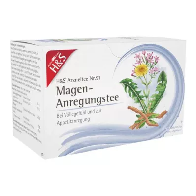 H&S® magstimulerande tefilterpåse, 20X2,0 g H&S® magstimulerande tefilterpåse, 20X2,0 g