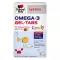 DOPPELHERZ Omega-3 Gel-Tabs familj Erdb.Cit.system, 60 st