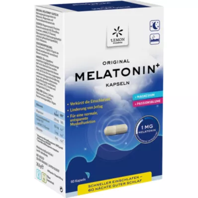 MELATONIN PLUS Kapslar, 60 st