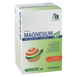 MAGNESIUM 400 mg kapslar, 120 st