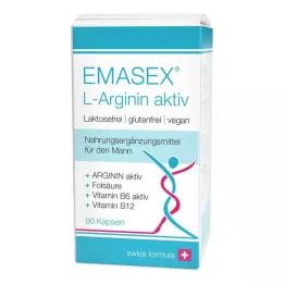 EMASEX L-Arginin Aktiva Kapslar, 90 Kapslar