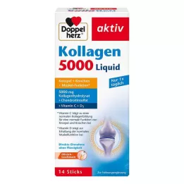 DOPPELHERZ Kollagen 5000 flytande sticks, 14X10 ml