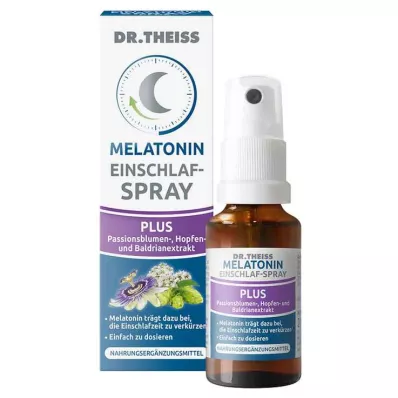 DR.THEISS Melatonin sömnhjälpsspray Plus, 20 ml