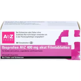 IBUPROFEN AbZ 400 mg akut filmdragerade tabletter, 50 st